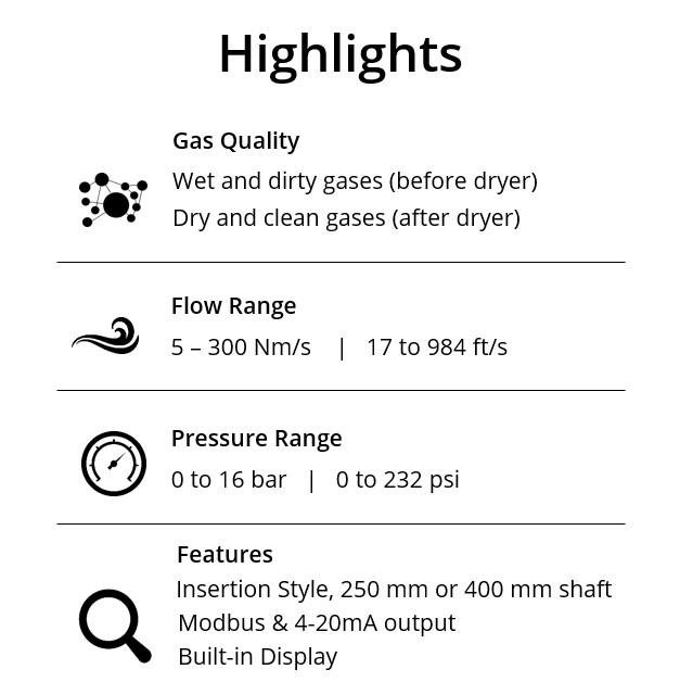 Highlights of the pitot tube flow meter